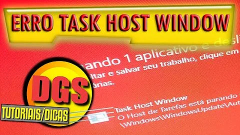 Como desativar o Task host do Windows 10?
