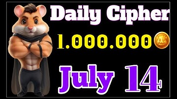 Hamster Kombat Daily Cipher Code Today 14 July 2024 | Hamster Kombat New Morse Code Today