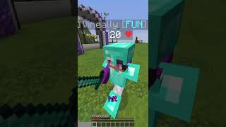 Minecraft Invincibility Trick (ft. leekleek) stray.gg #shorts #minecraft #stray