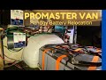 ProMaster Van | @RenogySolar Battery Relocation