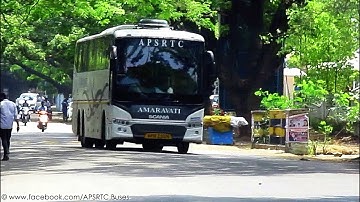 SCANIA BEAUTY | BHEL GREENARY | APSRTC AMARAVATI SCANIA BUS.