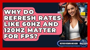 Why Do Refresh Rates Like 60Hz And 120Hz Matter For FPS? - NextGen Viewing and Audio
