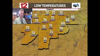 WDEF-TV NEWS 12 MONDAY EVENING BLIPCAST 8.10.2026