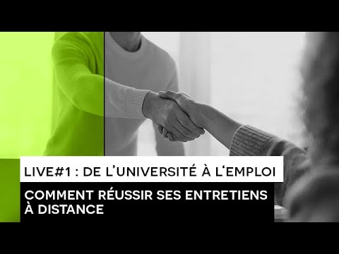 [INSERTION] : LIVE#1 de l'Université à l'emploi