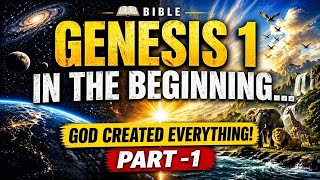 Genesis 1 In the Beginning GOD Created Everything #bible 