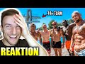 Bodybuilder springen vom 10 METER Turm! - Leonidas Arkona | Sascha Huber Reaktion