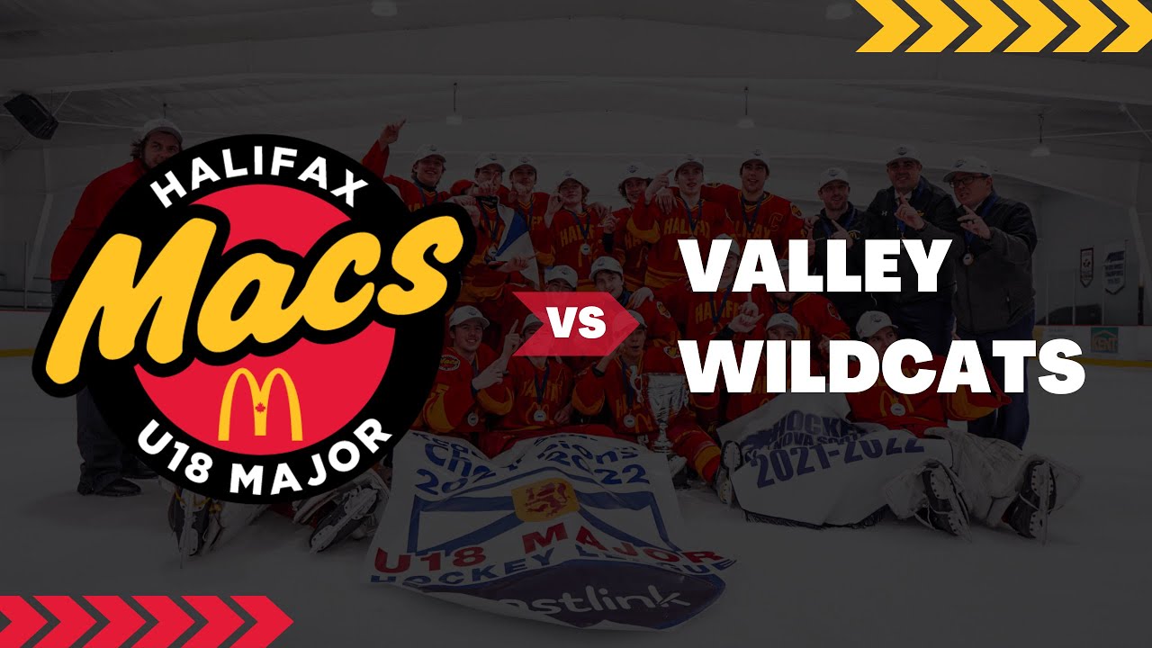 Halifax Macs Valley Wildcats January 30 2023 YouTube
