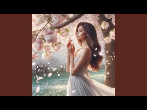 She Walks Where Petals Fall