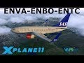 X-Plane 11 | Norwegian Tour Day #2 | B737 | VATSIM |  Værnes, Bodø & Tromsø
