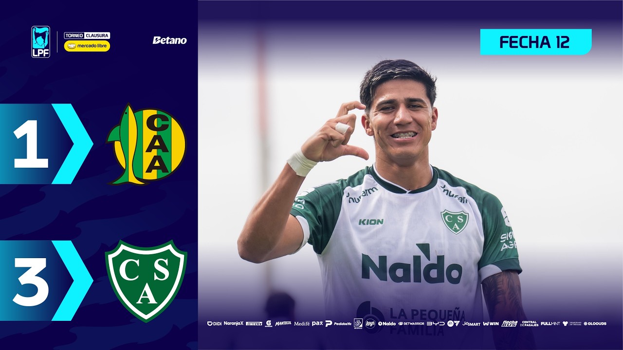 [아르헨티나 리그] ALDOSIVI 1 : 3 SARMIENTO | Resumen del partido | #TorneoMercadoLibre Clausura 2026 🏆