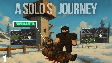 How I Farmed ROCKETS on Wipe Day │Solo roblox fallen survival roblox rust