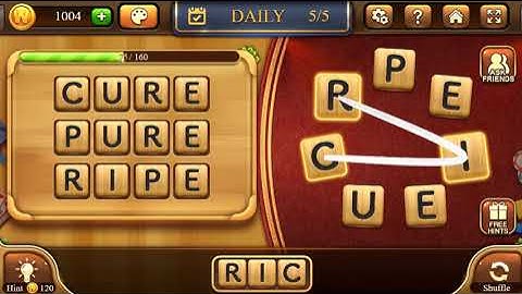 Word Connect | DAILY CHALLENGE | June 14 2018