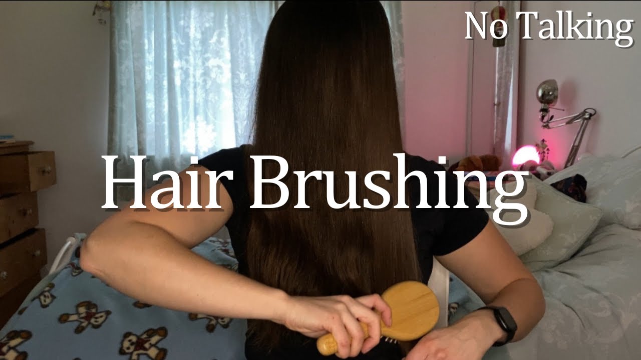 [ASMR] Long Hair Brushing | No Talking | Hair over Face