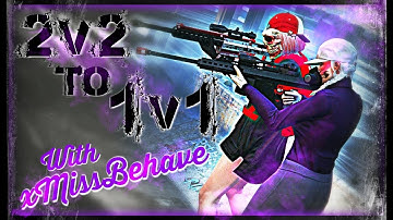 GTA 5 online - 2v2 turns into a 1v1 || Trolling Tryhards in a TAXI