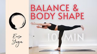 10 MIN Core Strength I Enso Yoga #6 I Nicole Deutrich