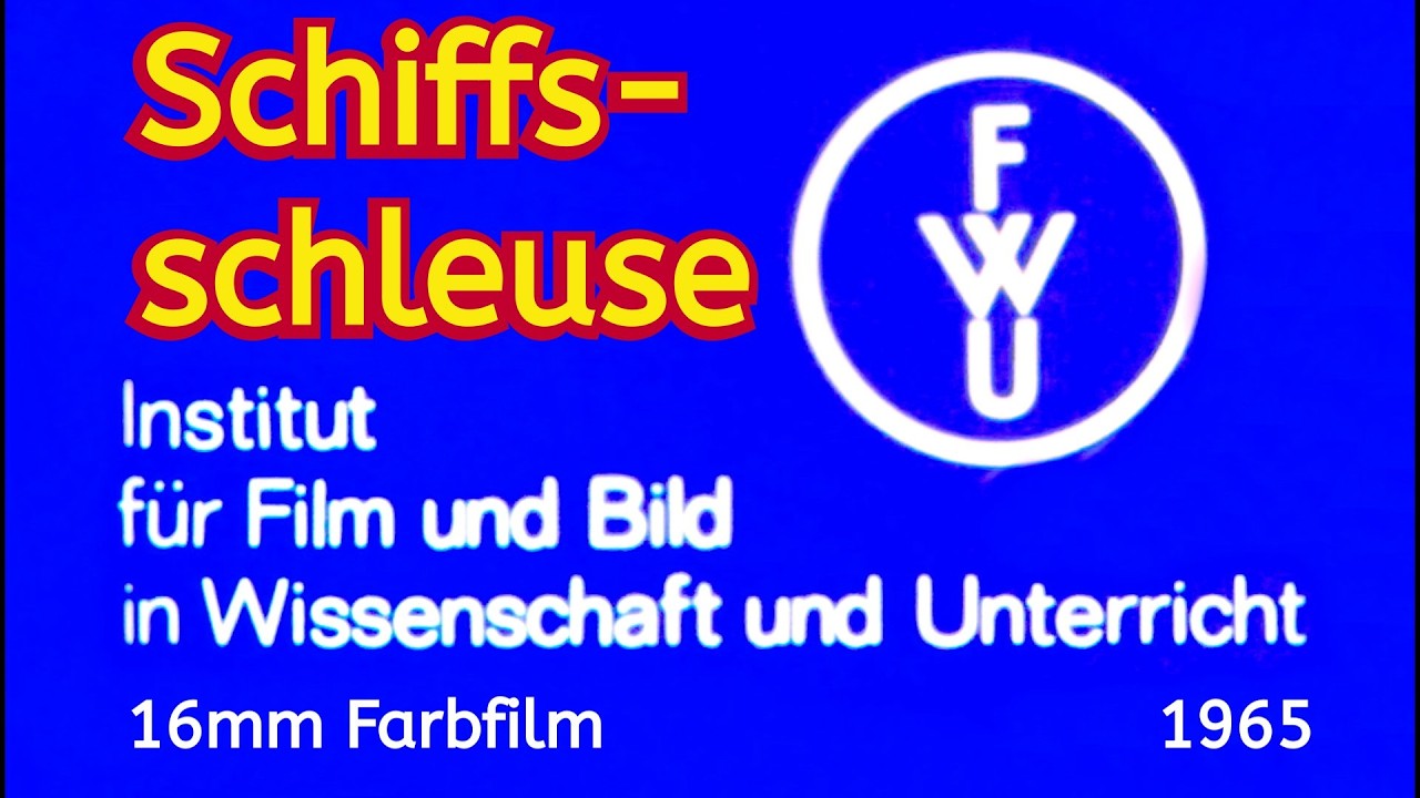 Schiffsschleuse 1965