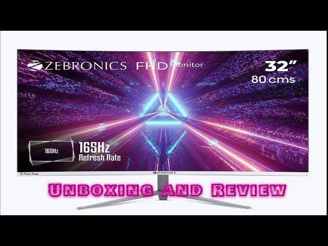 Zebronics AC32FHD LED (165Hz) - Monitor