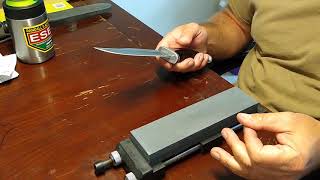 Buck 119 sharpening