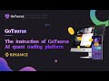 Gotaurus instructions for usebinance btcethxrpfil bnbdogeltclinkapedotuniquantitative