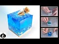 Doing it YOUR way! Message in a Bottle Cube Paperweight - Take 2! Epoxy Resin Project