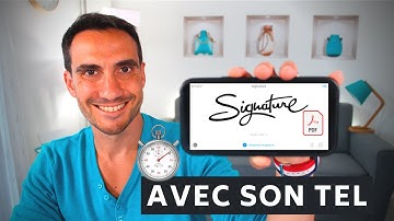 Signer un pdf avec son téléphone