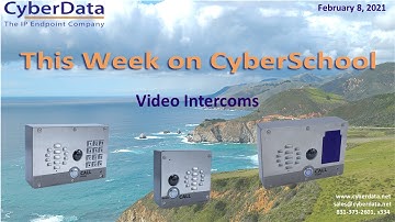 CyberSchool - Video Intercoms