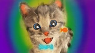 ANIMATED CUTE LITTLE KITTEN MY FAVORITE CAT STIRY - LONG SPECIAL CARTOON ANIMATION FOR KIDS