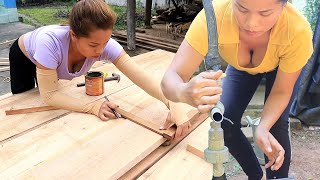 TIMELAPSES: 1600 Days Farm Life Alone - Build Barns Farm - Traps Fish - Raise Buffalo