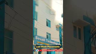 Last Week Placements 🔥 | Besant Technologies Velachery Head Office | 100% Placement Guaranteed