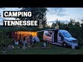FIRST CAMPING TRIP AT THREE RIVERS FARM TENNESSEE | Van Life Tennessee