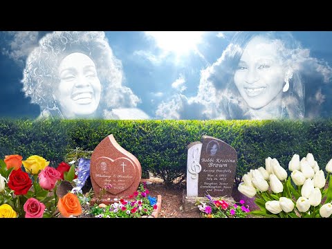 The Graves Of Whitney Houston And Bobby Christina