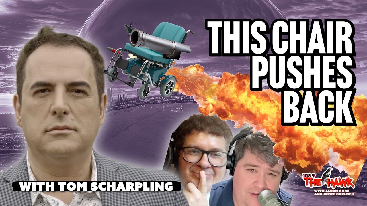 Abe Built a Wheelchair That Pushes Back | Tom Scharpling on 108.9 The Hawk