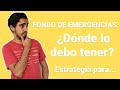 Finanzas Personales: ¿Cómo crear tu FONDO DE EMERGENCIAS? ➡️ te comparto mi ESTRATEGIA 🙌