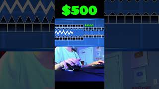 Geometry Dash: $1 Vs $100,000 Challenge! #shorts screenshot 1