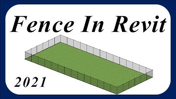 Revit Architecture | Fence tutorial in Revit
