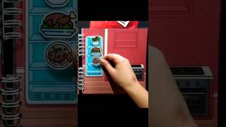 Quiet book DIY 🍬 #tocaboca #tocalifeworld #diy #tocalife #quietbook #shortvideo #toca #papercraft