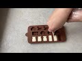 Шоколадные фигурки в силиконовой форме | Темперирование шоколада