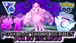 ¡+3400 PUNTOS! SU ENCANTO ENAMORA Y DESTROZA EN LA SUPER REMIX // PC-1500 // (PVP) #pokemongo