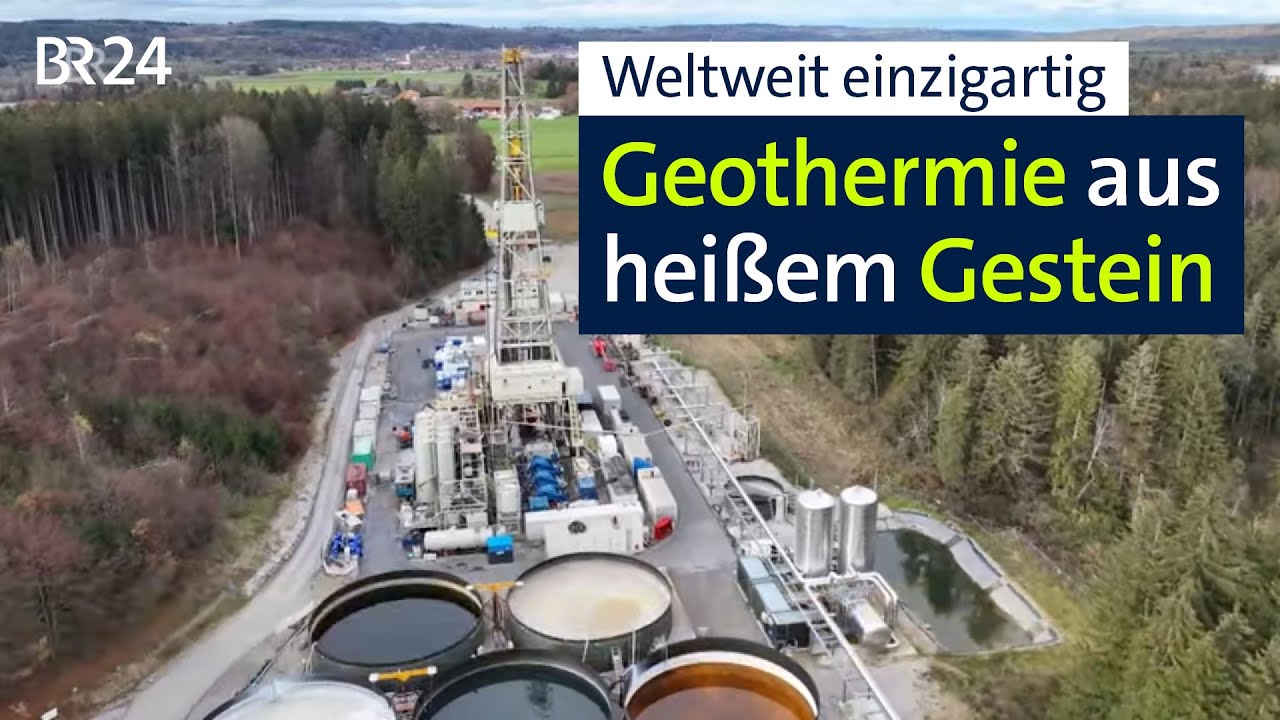 Geothermie in Geretsried: Saubere Energie dank heißem Gestein | Abendschau | BR24