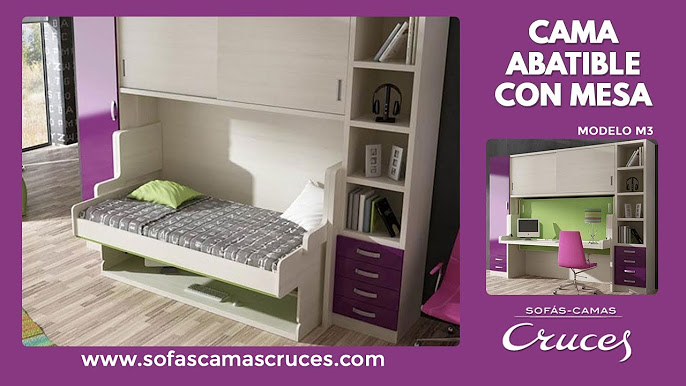 Sencillo y económico mueble cama individual, Sofas Cama Cruces