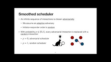 Smoothed Analysis of Population Protocols