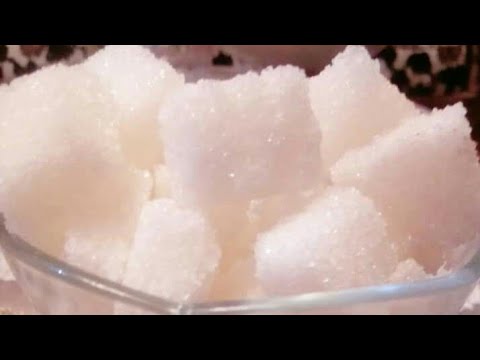 مكعبات السكر في خمس دقايق بس