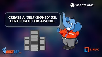 Self Signed SSL create in Ubuntu 20.4|hostzop