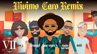 Смотреть клип Jose Reyes, Arcangel, Duki, Jon Z, Eladio Carrion - Vivimo Caro Remix
