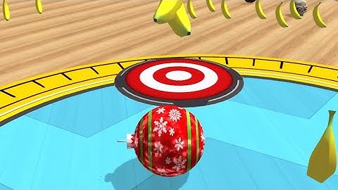 Going Balls - Speedrun Gameplay lvl 🍌 Banana Race