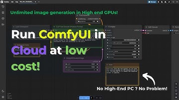 Run ComfyUI in the Cloud 🚀 | No High-End PC Needed!