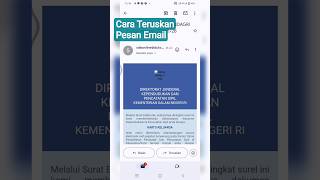Cara Meneruskan Pesan Email adminduk tarumajaya kertasari Kabupatenbandung cetak warga