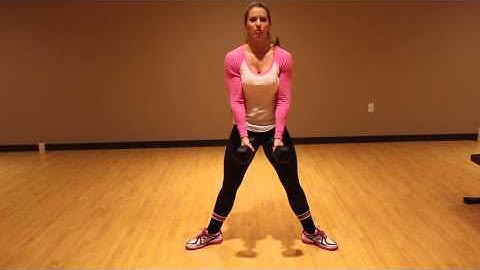 Sumo Squat and Bicep Curl