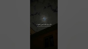 قَالَ رَبِّ إِنِّي ظَلَمْتُ نَفْسِي#قرآن كريم #المنشاوي #quran