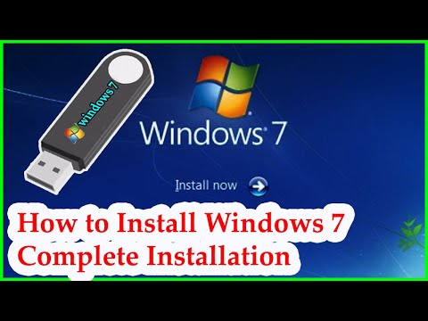 Windows 7 Installation Step by Step / How to Install Windows 7 From USB or CD in Laptop or Computer